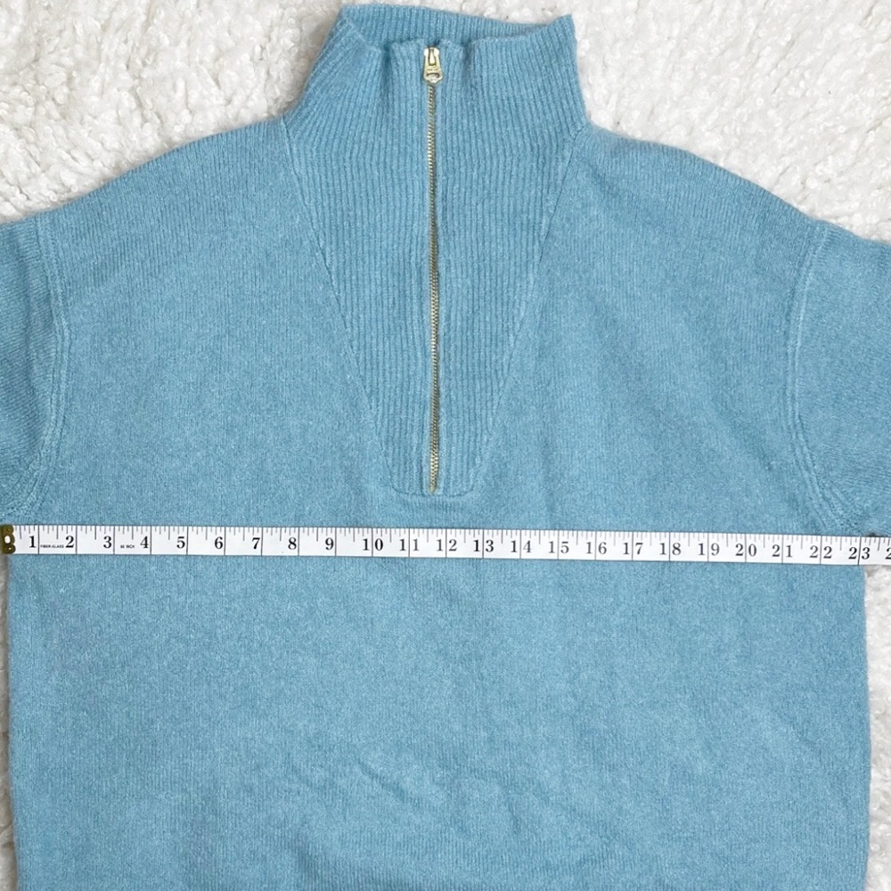 j. crew Half-zip sweater style BB639 L - Picture 6 of 7